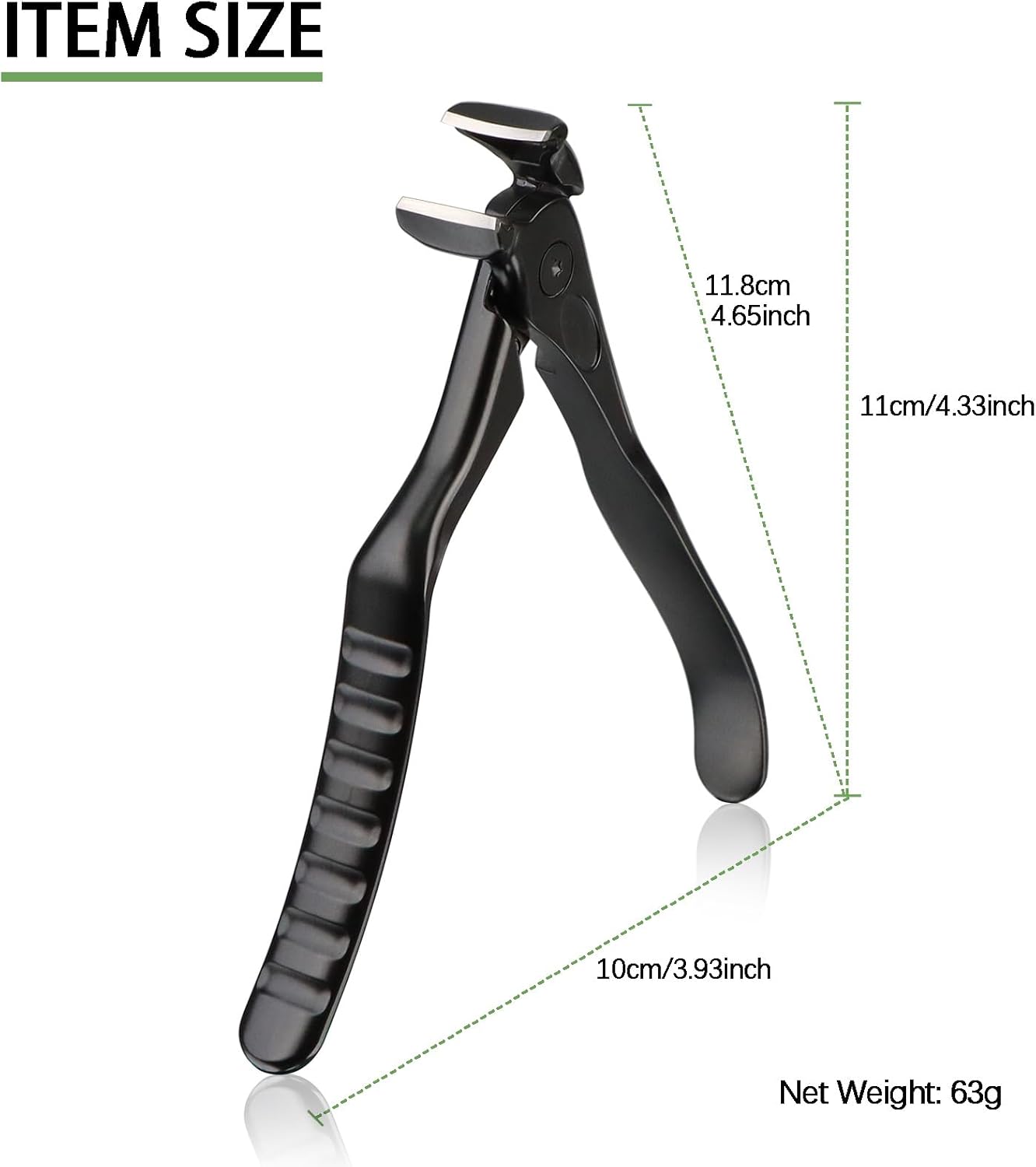 Axiva Glasögonjusteringsverktyg med ergonomiskt design och specifikationer för justering av glasögonbågar.