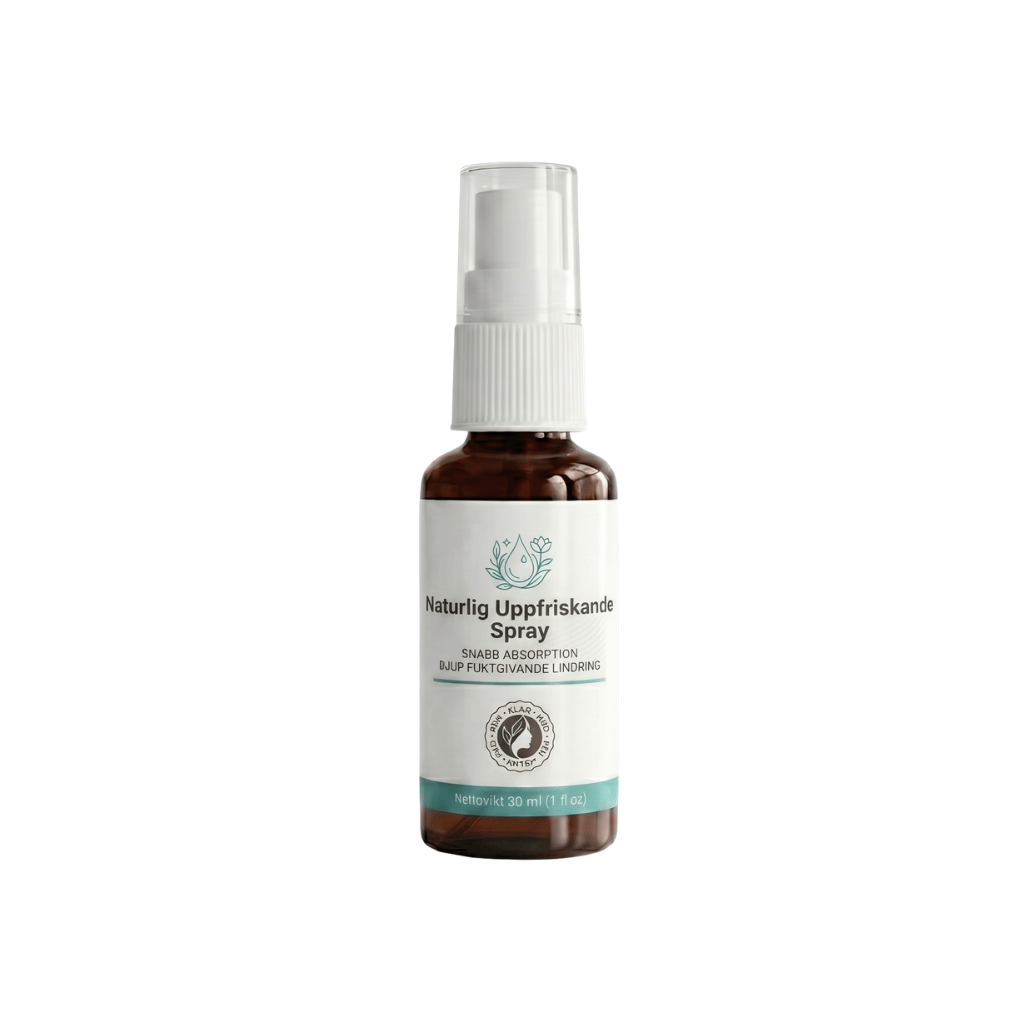 Naturlig uppfriskande spray