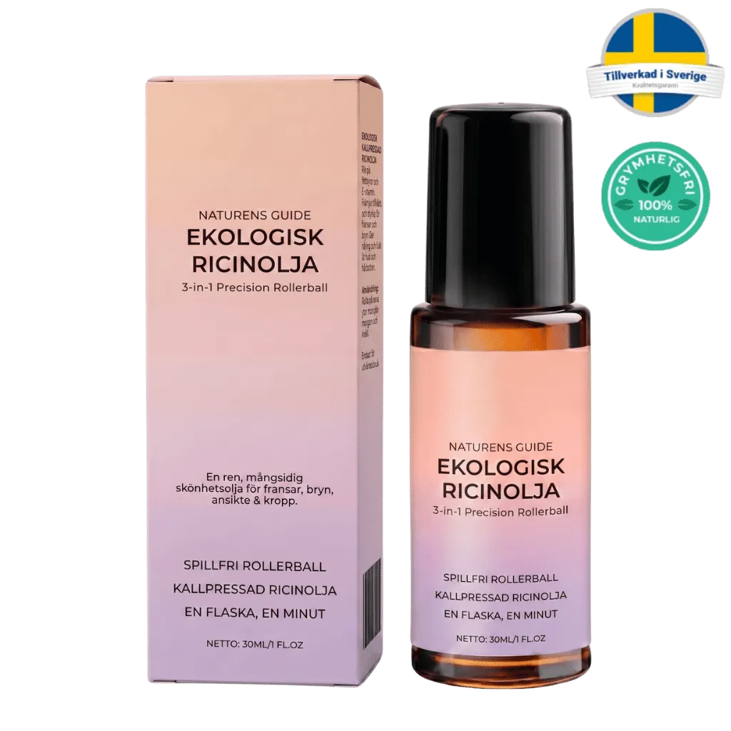 Premium Ekologisk Ricinolja Roll-On