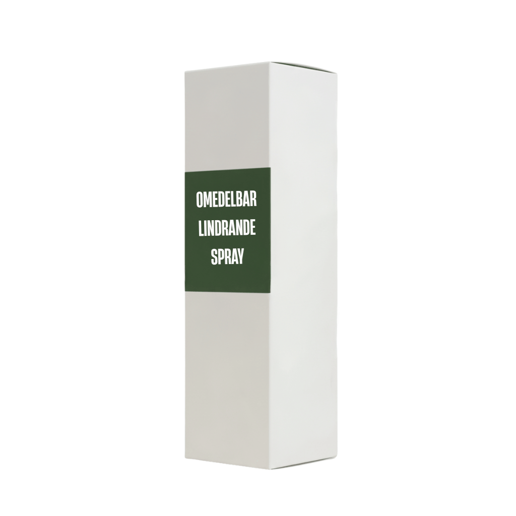 Omedelbar lindrande spray