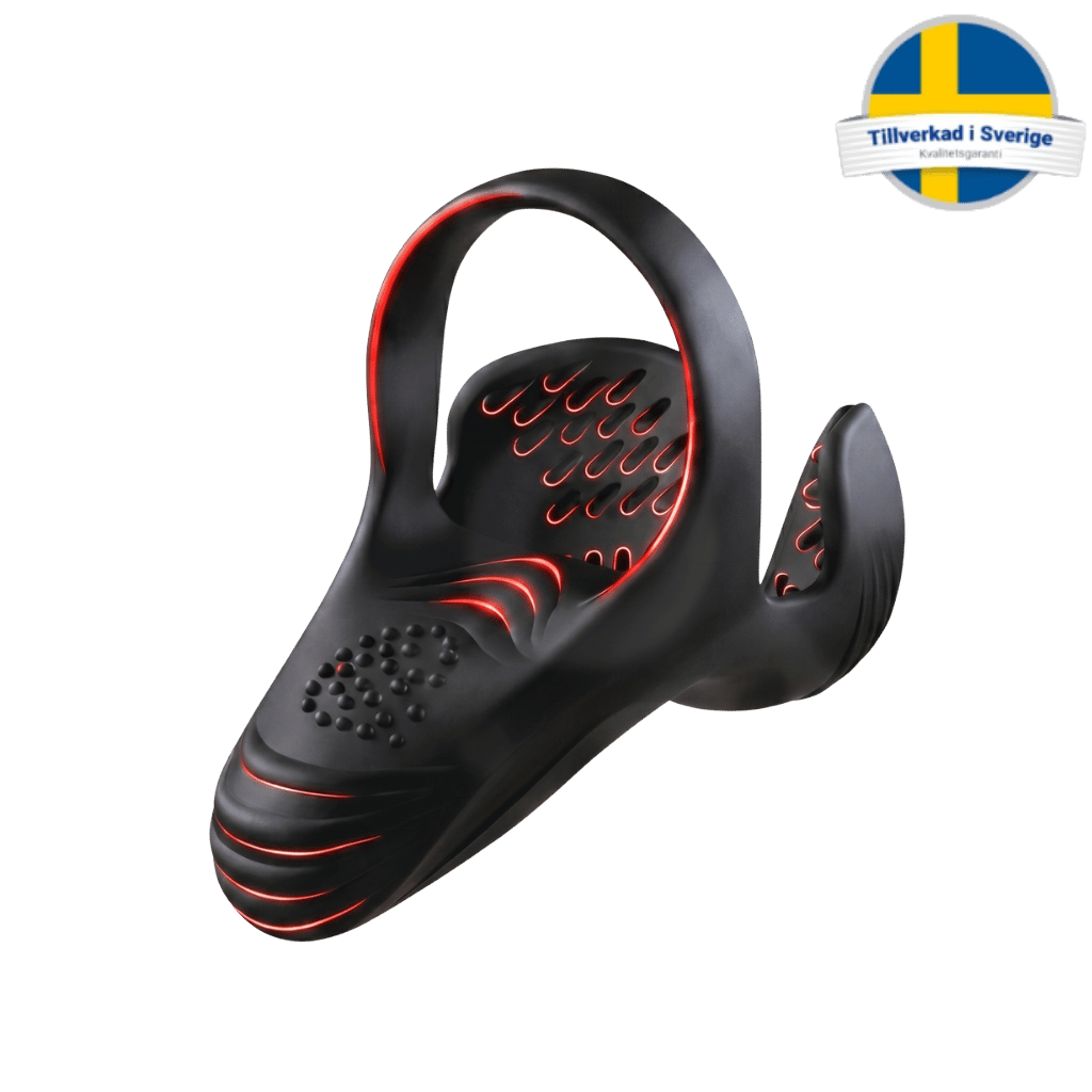 Professionell tränare ergonomisk armbågsskydd med röd detalj och mönster för stöd och komfort under träning.