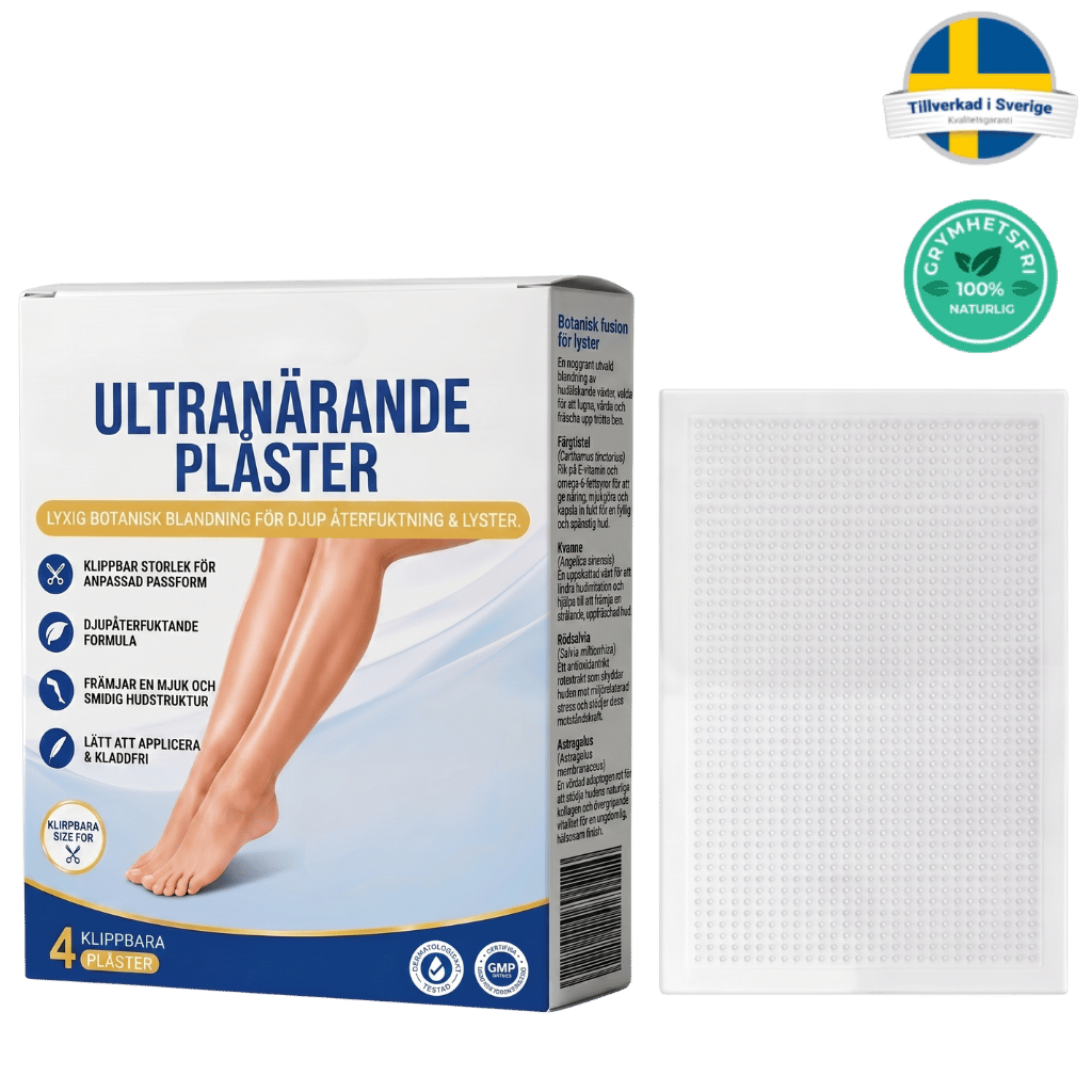 Ultra-Nährendes Pflaster för hudvård med botanisk blandning för djup återfuktning och glöd.