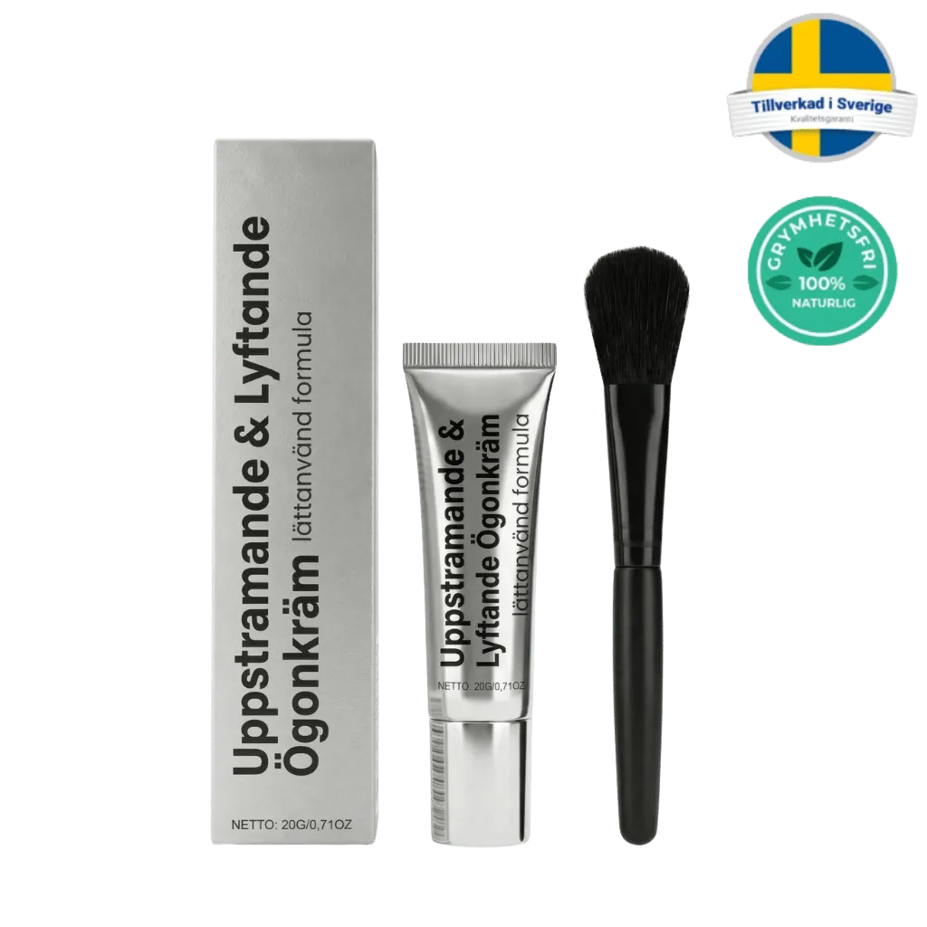 Lyxig ögonlyftande foundation (med borste)