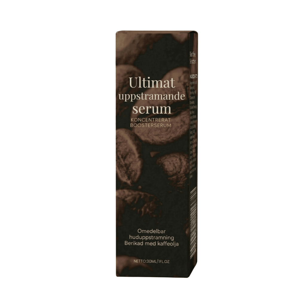 Ultimat uppstramande serum för en slät och strålande hud, koncentrerat boosterserum.