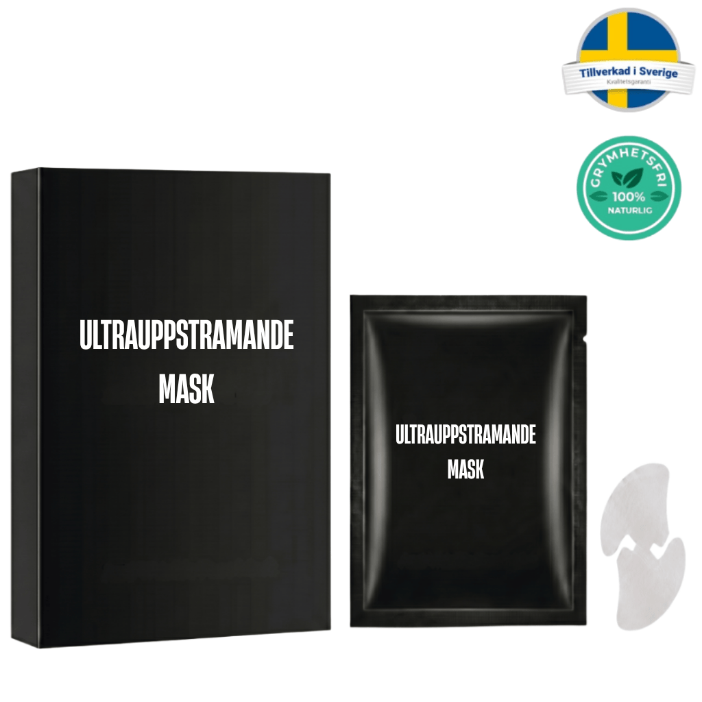 Ultrauppstramande mask för en slätare och mer välvårdad hud med naturliga ingredienser.