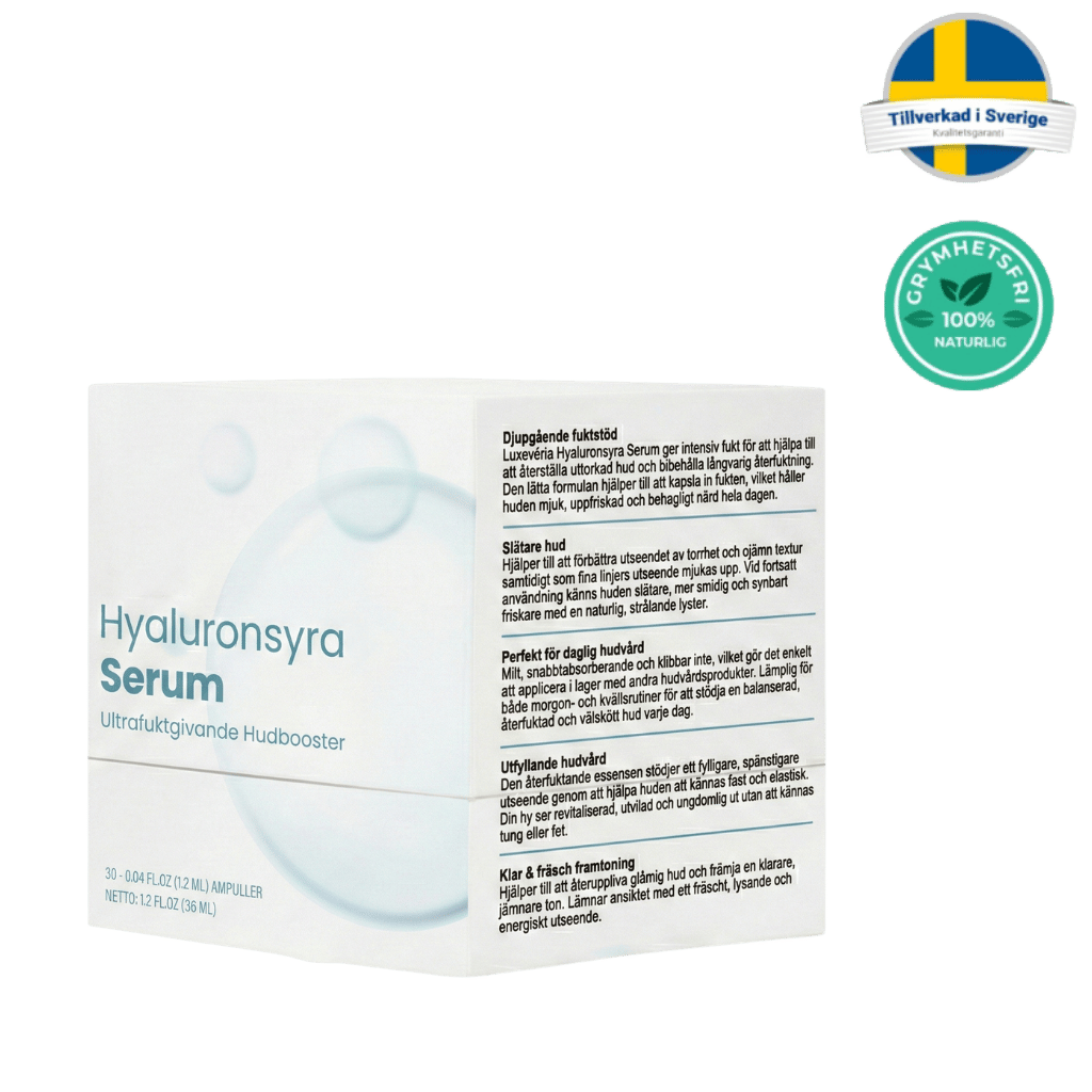Premium ultrahydrerande serum