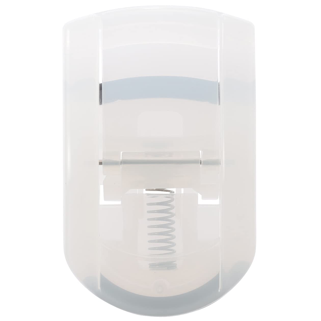 Axiva Portabel Ögonfransböjare i genomskinlig design för enkel och bekväm användning.